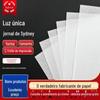 Atacado Spot Papel Kraft Branco Papel de Embalagem para E-commerce Impressão de Roupas Papel Sydney Simples Único Fabricante de Sacos para Sapatos Papel à Prova de Umidade