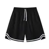 Shorts Esportivos Masculinos, Shorts de Basquete Finos e Largos de Verão, Shorts Casuais de Comprimento Médio Respiráveis e de Secagem Rápida na Moda