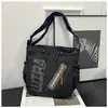 Bolsa Casual para Meninas, Bolsa de Grande Capacidade Estilo Japonês, Nova Tendência 2026 Atacado Letra Mochila Simples para Aluno do Ensino Médio