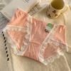 Ropa Interior de Modal para Mujer, Seda de Morera 7A, Antibacteriana, Entrepierna Extendida, Ribete de Encaje, Estilo Puro Deseo, Venta al por Mayor para Damas