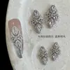 Accesorios para manicura estilo Winston retro corte lujo full diamond Buccellati circonita marquesa decoración de uñas adornos de taladro