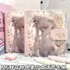 Mundo Floral Chica Hermosa M5 Planificador Libro de Tarjetas Retro Nostálgico de Alto Valor Cuaderno Pintado de Chica Hermosa