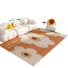 Alfombra Pequeña Fresca Simple Completa Tienda Sala de Estar Manta Manta Mesa de Café Hogar de Alta Calidad No Lavable Área Grande Manta Mesita de Noche Esterilla