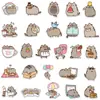 50 Piezas de Lindas Pegatinas de Gatos para Niños, Pegatinas Decorativas para Fundas de Teléfono, Botellas de Agua, Equipaje, Patinetas, Pegatinas Impermeables para Agendas, Al por Mayor