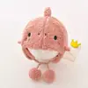 Touca de Bebê Outono e Inverno Touca de Pelúcia para Bebê Menino Fofa Super Fofa Touca com Proteção para Orelhas Outono e Inverno Quente à Prova de Vento Touca de Puxar