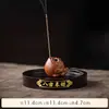 Queimadores de Incenso Pequenos Criativos Sapo Dourado da Sorte Base para Incenso de Palito Animal de Chá para Cerimônia do Chá em Casa Incensários Verticais de Sândalo