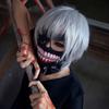 Tokyo Ghoul Tipo de Oro Muyan Peluca cosplay Anime para Hombre Blanco Plateado Pelo Falso Tocado Unisex