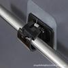 Clip para Barra de Cortina Clip de Fijación para Toallero Clip para Colgar Cortina Cortina de Ducha Clip para Barra Telescópica Gancho Adhesivo Clip de Instalación Almacenamiento