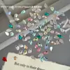 Strass Brilhantes K9 com Fundo Plano em Formato de Gota para Nail Art com Pétalas Luxuosas e Mini Designs Mistos
