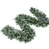 Decoraciones de corona de Navidad transfronterizas, adornos de vid de Navidad, colgantes para puertas, decoraciones para hoteles y centros comerciales, vides de bayas artificiales