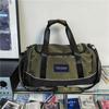 Bolsa de viaje, bolso de mano, bolsa de lona para viajes de corta distancia, bolsa de almacenamiento, bolsa de transporte de gran capacidad, bolsa de lona, bolsa de fitness