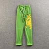 Pantalones de Moda Transfronteriza con Estampado de Espuma de Letras Americanas Street Hip-Hop para Hombre y Mujer Casuales Holgados Deportivos