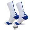 Calcetines de baloncesto para hombre, de combate, élite, de media pantorrilla, profesionales, absorbentes de impactos, transpirables, de felpa, con fondo de toalla grueso y absorbentes de sudor.