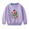 Suéter de otoño para niños y niñas 2022, nuevo top de estilo occidental para niños, chaqueta infantil combinable para primavera y otoño.