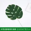 Tartaruga de simulação Hongyu casco de folha cauda de folha espalhada Kui folha única decoração de casa planta floresta paisagismo Amazon