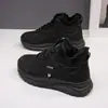 Zapatos Deportivos de Moda para Mujer 2026 Otoño/Invierno Nuevos Zapatos Cálidos de Algodón Suela Gruesa Suave Ligeros Casuales Zapatos de Papá G2505