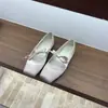 Sapatilhas de Ballet com Aumento Interno de Altura com Saia, Sapatos Mary Jane, Novos Sapatos Femininos para Primavera e Verão com Laço Estilo Noite, Sapatos Franceses