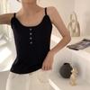 Camisola de Mujer 2025 Verano Nuevo Estilo con Tirantes Hermosos y Top Blanco Niche sin Mangas para Uso Exterior