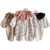 Mameluco para Bebé Otoño Floral Manga Larga Estilo Coreano Unisex Mameluco para Bebé Algodón Puro Ropa Exterior Nueva Ropa Holgada