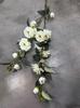 Simulación de camelia, rama alta, camelia silvestre, paisaje de boda, camino de plomo, flor falsa, decoración de mesa para el hogar, fábrica de flores al por mayor