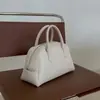 Bolso Boston de nicho estilo coreano bolso de mano vintage de cuero genuino para mujer bolso de hombro bandolera de piel de vaca para mujer