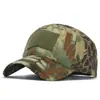 Gorra de Béisbol Camuflada con Velcro Deportiva Transfronteriza, Sombrero Táctico para Exteriores, Sombrero para el Sol, Gorra de Béisbol de Comercio Exterior