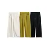 Pantalones de Forro Polar Estilo Universitario Catteeius para Hombre, Novedad de Primavera, Pantalones Rectos Engrosados, Pantalones Deportivos Casuales, Pantalones de Chándal