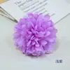 Flor de crisantemo artificial tela de seda cabeza de flor de caléndula accesorios de baile corona flores de lasaña para ceremonias al aire libre