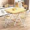 Mesa Plegable Mesa de Comedor Mesa de Comedor para el Hogar Mesa de Comedor y Sillas para Apartamento Pequeño Mesa para Puesto Exterior Mesa Sencilla para Habitación de Alquiler