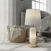 Lámpara de Mesa Moderna Minimalista Plegada, Lámpara LED de Mesita de Noche Estilo Nórdico, Lámpara de Mesa Decorativa para Dormitorio y Sala de Estar, Carga por Puerto C
