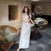 Ls Nova MarcaEtiqueta Preta Minimalista Grande Marca Verão Novo Simples Moda Executivo Vestido Ombro a Ombro 30588