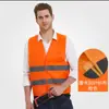 Fabricante de colete refletor colete de vestuário de proteção de segurança engenharia de tráfego fluorescente trabalhadores de saneamento vestuário refletor ciclismo