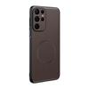 Funda Magnética de Cuero Liso para Teléfono Adecuada para Samsung S26Ultra S25Ultra S24Ultra Funda Protectora Anti-Caídas