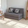 Sofá cama plegable multifuncional para sala de estar y dormitorio, adecuado para apartamentos pequeños y propiedades de alquiler, con funda extraíble y lavable, cama de acompañamiento perezosa integrada