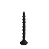 Tornillos Autorroscantes Negros de Alta Resistencia para Drywall en Caja, Tornillos Autorroscantes para Madera de Cabeza Plana Cruzada para Tablaroca, M3.5mm