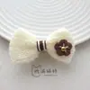 Flores de Lã Outono e Inverno, Laços com Contas, Acessórios de Tecido, Roupas DIY, Sapatos, Meias, Bolsas, Acessórios, Acessórios para Bonecas