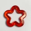 Agujero Transparente para Colgar Hueco Flor de Ciruelo Estrella de Cinco Puntas diy Accesorios para Joyería Colgante Hecho a Mano Colgante para Coche Llavero Color del Material