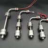 Controlador de nivel de agua y aceite con interruptor de flotador simple y doble de montaje lateral de acero inoxidable 304 resistente a altas temperaturas personalizado