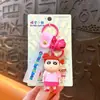 Chaveiro Genuíno Transfronteiriço Crayon Shin-Chan Força de Defesa Japonesa Chaveiro de Bolsa para Casal Pingente Comércio Exterior Atacado