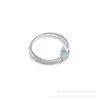 Anillo de Plata de Ley 925 para Mujer, Diseño de Lujo Ligero de Nicho Nuevo, Estrella de Plata Nueva, Río Nuevo, Piedra Principal en Forma de Ojo de Caballo