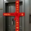 Ceremonia de la cinta de inauguración, cinta para ventas inmobiliarias y entrega de propiedades, tiras para puertas para aceptación de propiedades, sellos de puerta para mudanzas, producción de logotipos, venta al por mayor de fabricantes