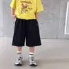 Liquidación de Verano 2026 para Niños Pantalones Cortos de Algodón Frescos Versátiles para Niños y Niñas con Estampado de Letras Elegante