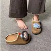 Zapatos Birkenstock de Pingüino Lindo de Dibujos Animados para Mujer en Primavera y Otoño, Zapatillas Suaves de Suela Gruesa Antideslizantes Cómodas para Dedos del Pie