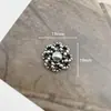 Nuevos accesorios de aleación con goteo de aceite estilo Barroco, adornos personalizados en forma de corazón estilo oscuro, accesorios para el cabello hechos a mano, decoraciones para zapatos, materiales para manualidades