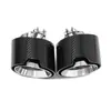 Adequado para Bmw G20 G21 320D 320I 330I Mp Fibra de Carbono Boca Final Tubo de Escape Bico Silenciador