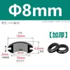 Grommet de Goma Negro de Doble Cara para Protección de Cables Agujero Redondo Grommet de Entrada de Cables Funda de Protección para Pasar Cables Grommet de Salida Grommet de Silicona para Agujero de Caja Eléctrica Grommet de Goma para Cables