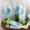 Bolsas Isotérmicas Desechables para Té de Burbujas, Café, Postres, Bebidas Dulces, Bolsas de Empaque para Llevar de Tela No Tejida y Papel de Aluminio, Engrosadas y Personalizables