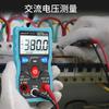 Zhongyi Hogar Multímetro Digital de Bolsillo Totalmente Automático Medidor Universal Sin Cambio de Rango Inteligente Anti-Quema Alta Precisión