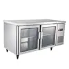 Mesa de Trabajo Refrigerada 1.5 1.8m Mesa de Operación para Conservar Frescura Congelador para Té de Leche Gabinete para Conservar Frescura Congelador Refrigerador Comercial Venta al por Mayor