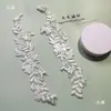 Costura Accesorios de Bordado de Encaje Hechos a Mano Decoración de Ropa Encaje Bordado por Computadora Blanco Accesorios de Encaje 20